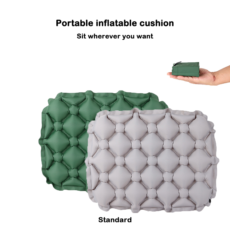 Visitor Chair Padded - Aufblasbares Sitzkissen, tragbare, leichte Reise-Luftsitzunterlage, feuchtigkeits-