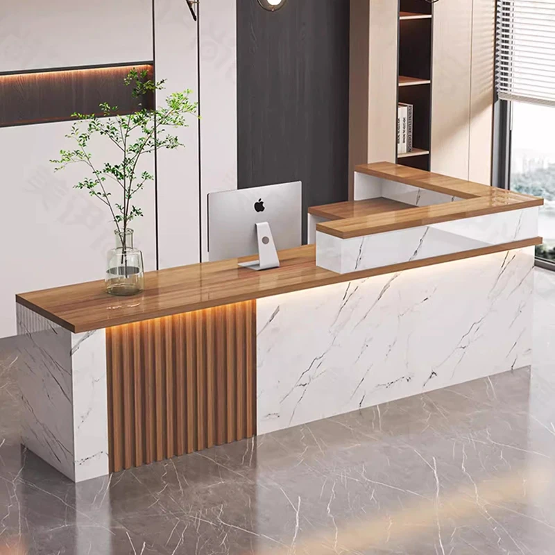 Office Furniture Bali - Luxuriöse Empfangstheken für Büros mit Schubladen,