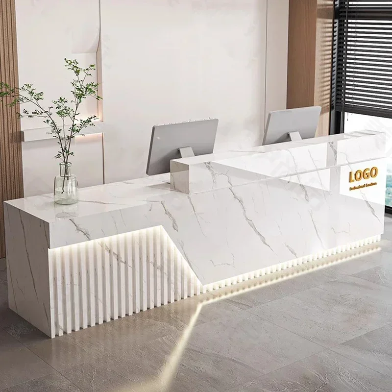 Office Furniture Bali - Maßgeschneiderte Luxus-Empfangsschreibtische. Einzigartige nordische Salon-Empfangsschreibtische. Kommerzielle