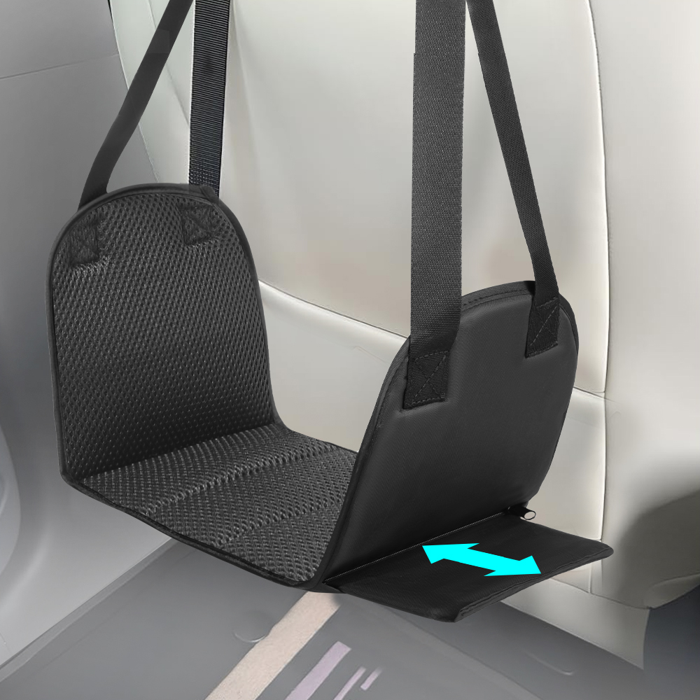 Under Desk Hammock - Neueste Flugzeug-Fußhängematte, Airline-Fußstütze mit abnehmbarem Polster,