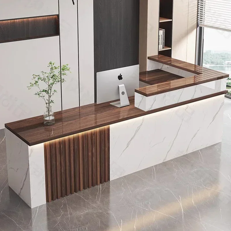 Office Furniture Bali - Maßgefertigte Luxus-Empfangstheken Einzigartige Schöne Klassische Empfangstheken