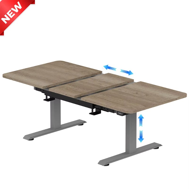 Office Furniture Luxury - Höhen- und Breite verstellbarer Schreibtischrahmen mit