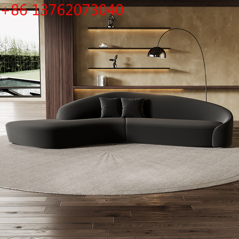 Office Furniture Luxury - Italienisches Luxus-Kurvensofa Nordisches Hotel Verkaufsbüro Lobby