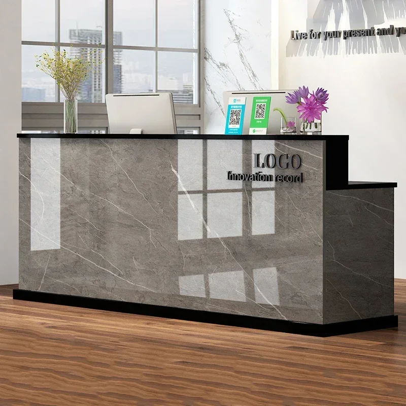 Office Furniture Bali - Maßgeschneiderte Beauty-Empfangsschreibtische, trendige Büro-Empfangsschreibtische, klassische Kanzel,