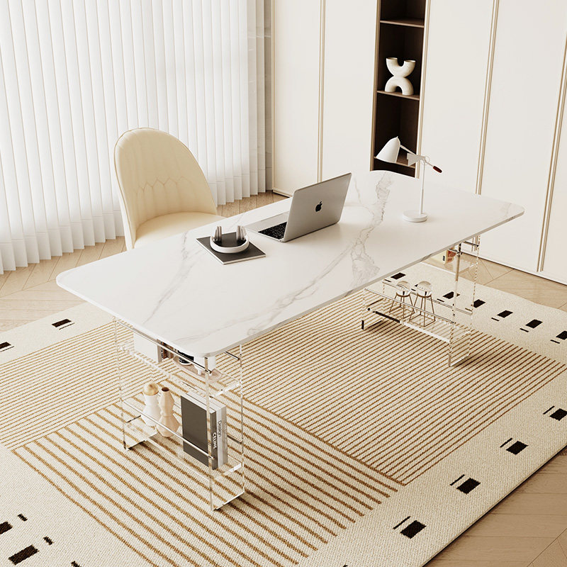 Office Furniture And Design - Nordischer High-End-Schreibtisch aus gesintertem Stein, modernes