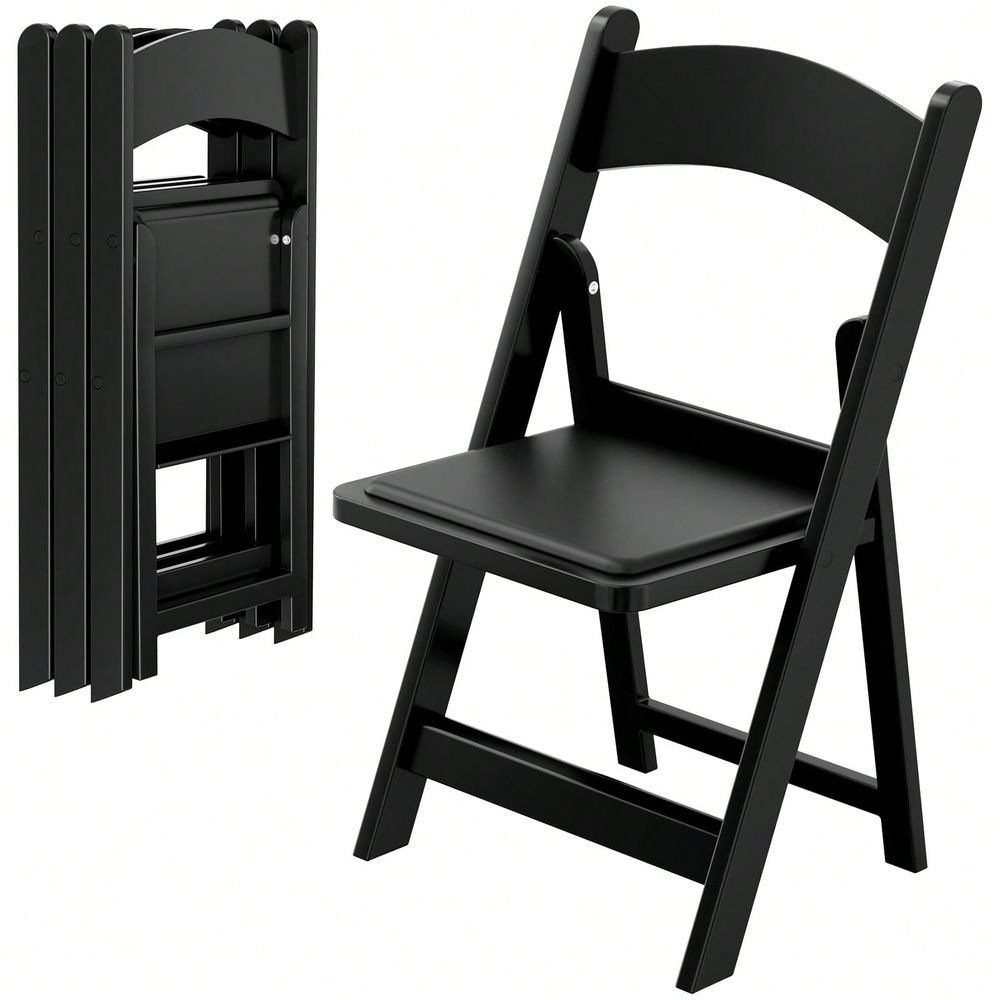 Visitor Chair Padded - 4 Stück Klappstühle aus Kunstharz mit