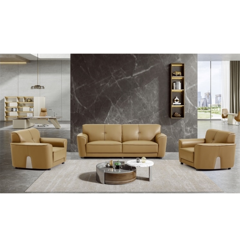 Office Furniture Luxury - Büromöbel Modernes Design 3-Sitzer Bürosofa-Set Hotel