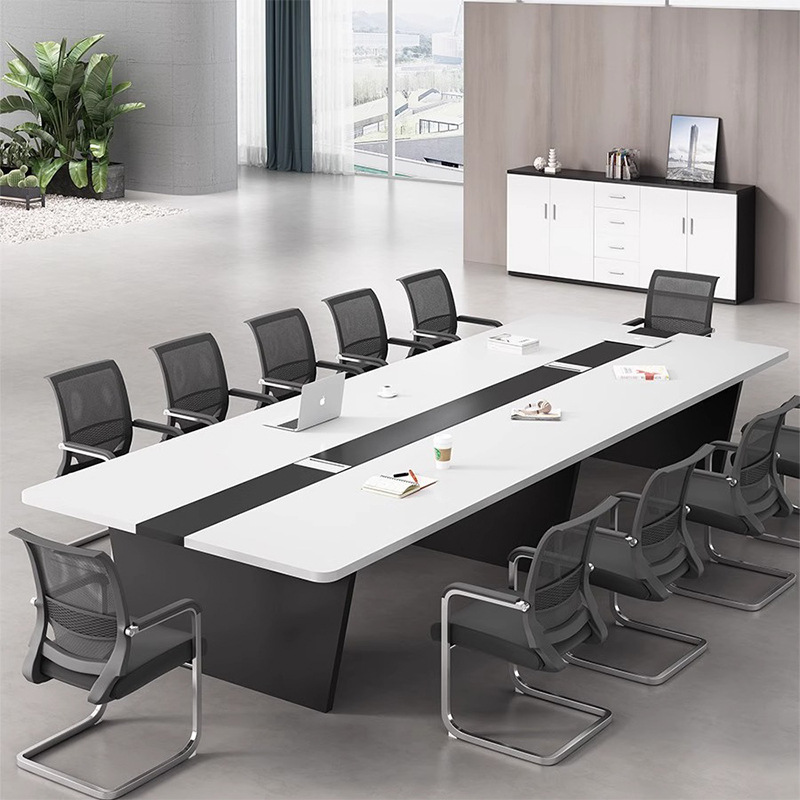 Office Furniture Group - Langer großer Konferenztisch für Büro, Besprechungsraum,