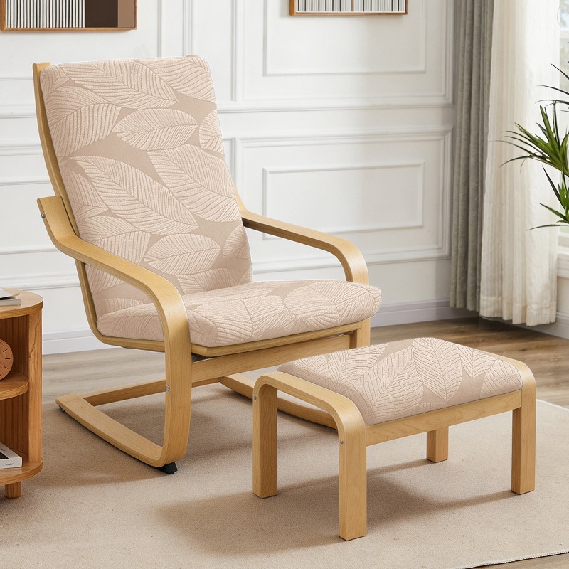 Leaves Jacquard Poang Stuhlauf – Visitor Chair Padded Bewertung und Preis