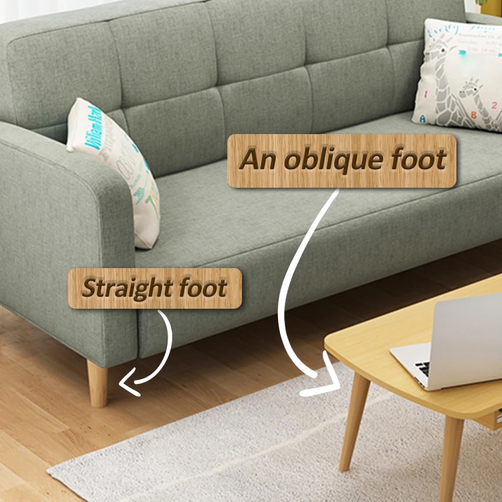 4er-Set Höhe Holzmöbelbeine 8/ – Office Furniture Group Bewertung und Preis