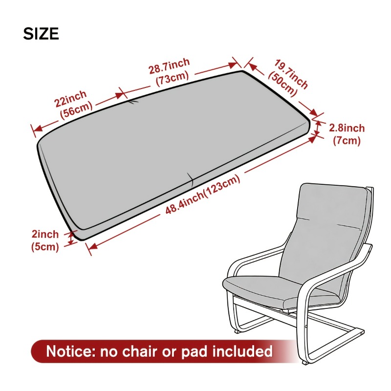 1 Stück Jacquard Stuhlauflage  – Visitor Chair Padded Bewertung und Preis