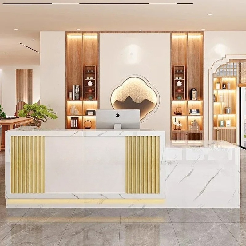 Podiumsalon-Empfangsschreibtis – Office Furniture Bali Bewertung und Preis