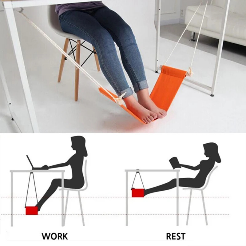 Verstellbare Fußhängematte aus – Under Desk Hammock Bewertung und Preis