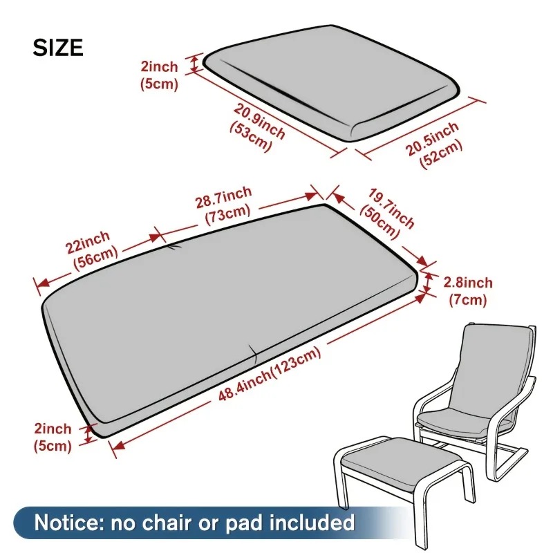 1 Stück Jacquard-Stuhlbezug Lo – Visitor Chair Padded Bewertung und Preis