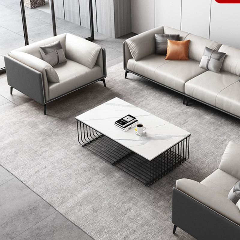 Rindsleder Business Bürosofas  – Office Furniture Luxury Bewertung und Preis